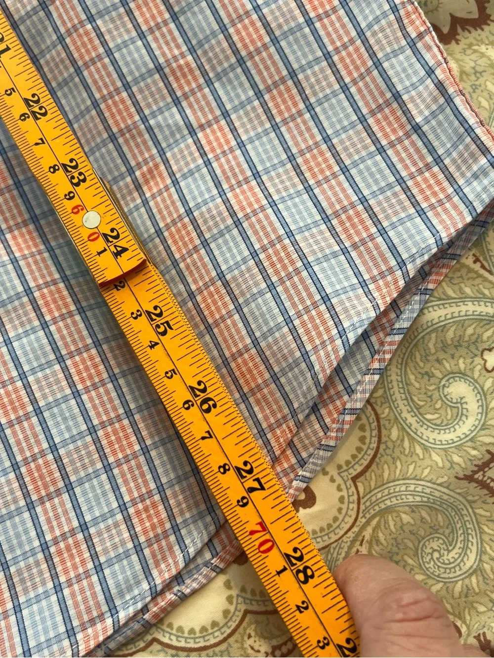 J. Crew Performance Plaid Button Down Shirt Men’s XL Preppy Coastal Office